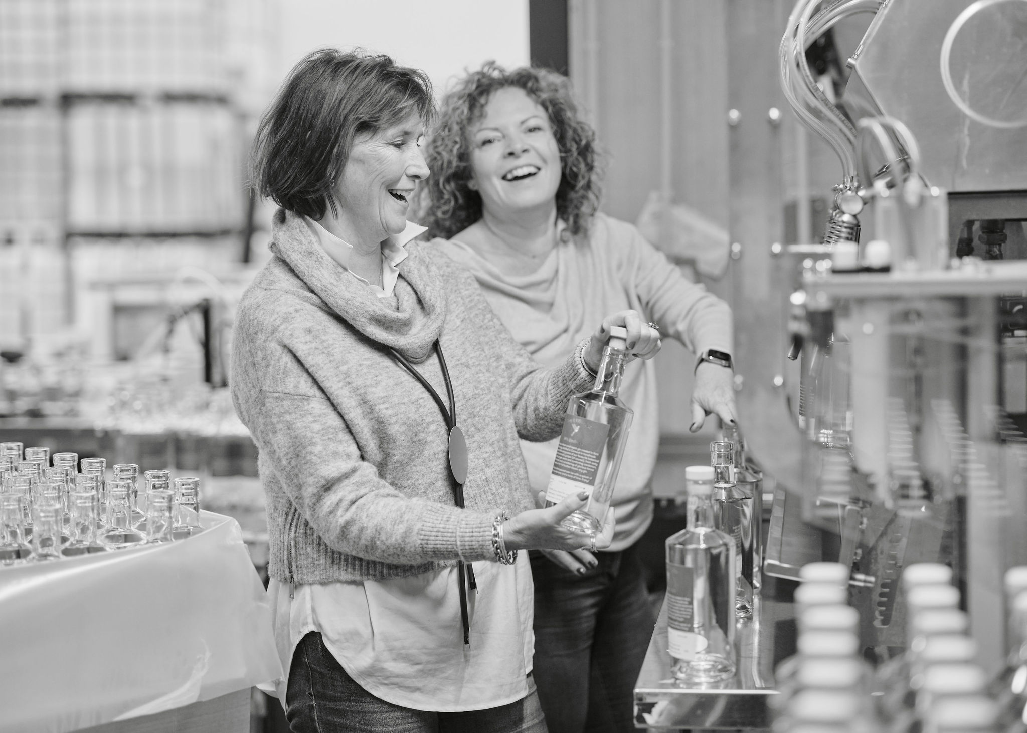 Overview of gin production process, showcasing distillation equipment and fresh botanicals used in crafting premium gin – Say it with Gin.