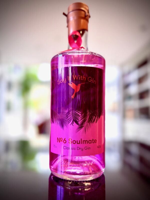 Pink Ribbon Foundation Limited Edition Pink Bottle of No.6 Soulmate Gin